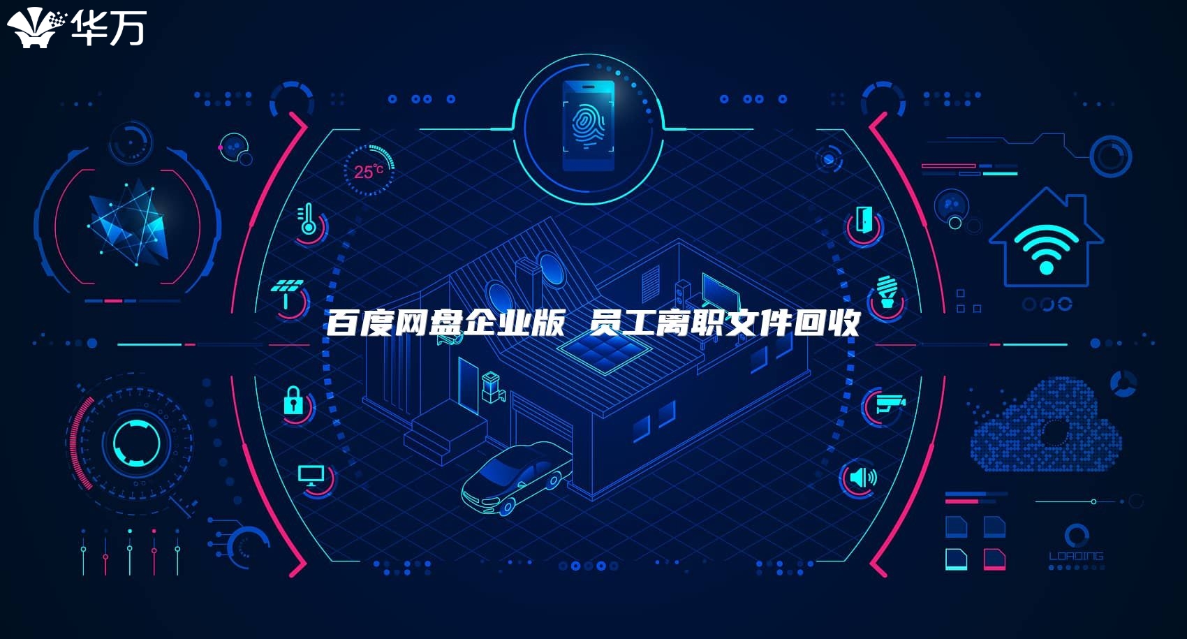 百度网盘企业版 员工离职文件回收